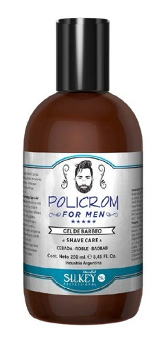 Gel Barbeo Shave Care For Men X 250 Ml Silkey Barberia