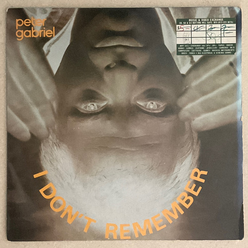 Peter Gabriel Solsbury Hill I Don't Remember Vinilo Single 7 Edición Limitada (Usado)