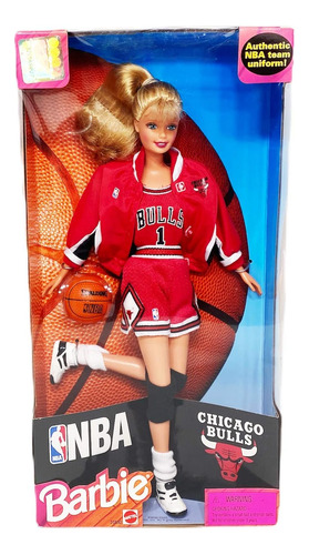 1998 Nba Chicago Bulls Barbie.