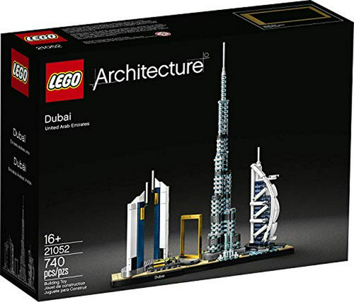 Lego Arquitectura: Dubái, Compatible Con Adultos.