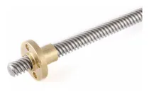 Comprar T8 Tornillo Trapezoidal 500mm +tuerca 8mm Avance Cnc Arduino