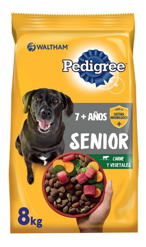 Pedigree Alimento Seco Para Perro Adulto Mayor +7 Años 8kg