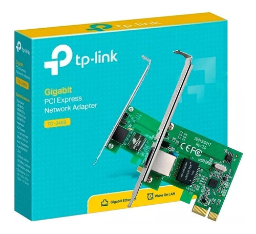 Placa De Rede 10/100/1000 Pci Express Tp-link Tg-3468