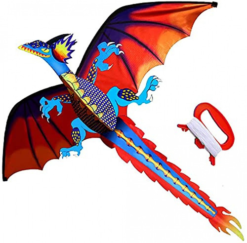 Cometa Hengda Kite-upgrade Classical Dragon Kite Estereoscó