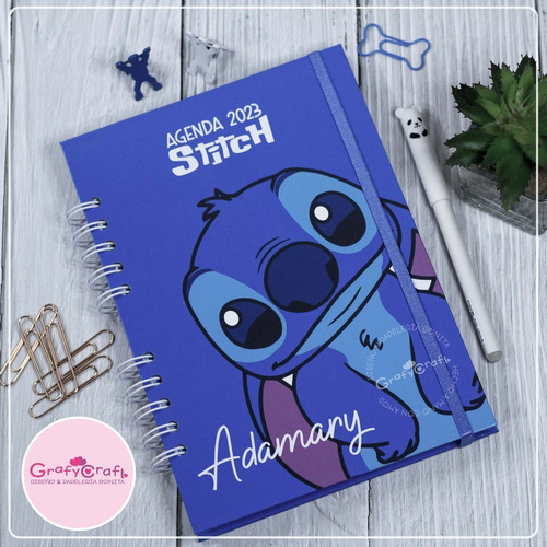 Imagen 3 de 6 de Agenda Stitch - Personalizado