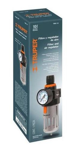 Filtro Regulador De Aire Aluminio Con Manometro 1/4 Cuotas