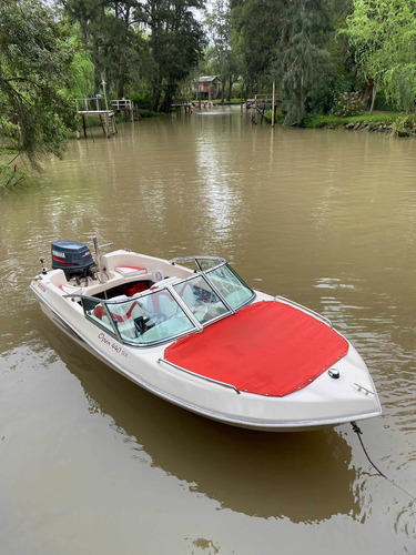 Lancha Bahamas 440 Sx Con Motor Yamaha 60 Hp 2t Año 2002