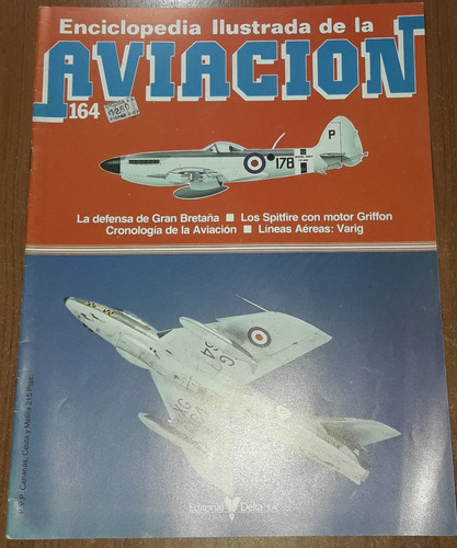 Revista Enciclopedia Ilustrada De La Aviacion N°164