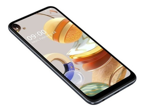 Smartphone LG K61 4g Tela 6,53 128gb 4gb Ram Android Titânio