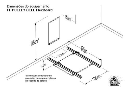 Estação De Exercícios Com Carga Por Elásticos - Flex Board *