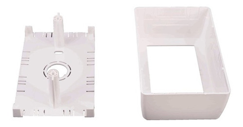 Caja Universal De Superficie 40 Mm. Blanca - Dxn5011s