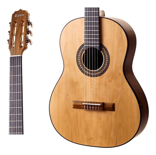 Violao Rozini Rx201 Acfi Estudante Acustico Natural Fosco