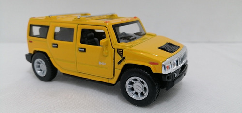 Hummer H2 2008,escala 1/40, Kinsmart, 12cms Largo, Metál