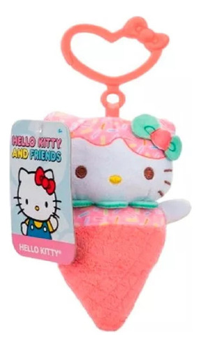 Peluche Hello Kitty & Friends Llavero Clip On 10 Cm