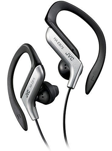 Jvc Deportes Clip Auricular Negro Plateado