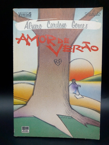Livro Amor De Verão - Alvaro Cardoso Gomes