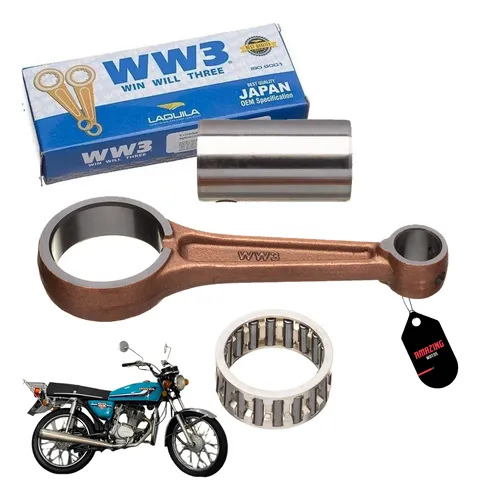 comprar Biela Completa Cg 125 1976 1977 1978 1979 1980 1981 1982 Ww3