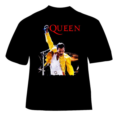 Polera Queen - Ver 09 - Freddie Mercury