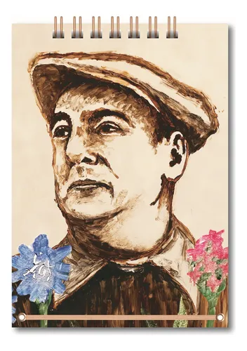 Cuaderno Dibujo - Croquera Pablo Neruda