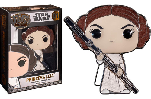 Funko Pop! Pin Star Wars - Princess Leia #01