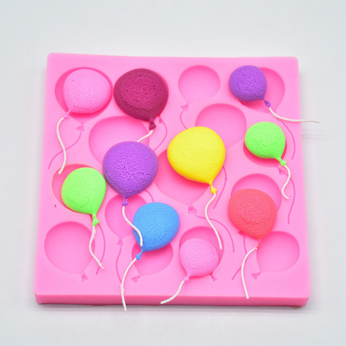 Xm Globos For Fondant, Tarta Con Azúcar, Chocolate,