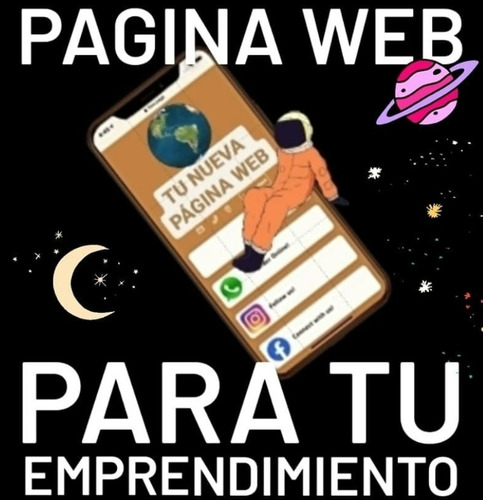 Página Web Para Comercios + Cartel Con Acceso Qr