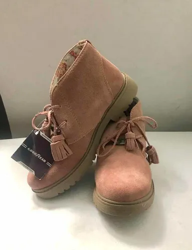 Botas goodyear rosas sales
