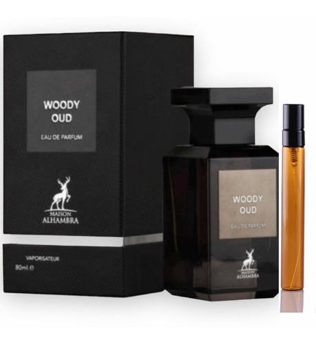 Decant De Woody Oud Maison Alhambra Lattafa 10 Mililitros