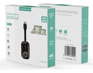 Receptor De Pantalla Inalámbrico Hdmi Smartsee 5g Wifi 4k 10