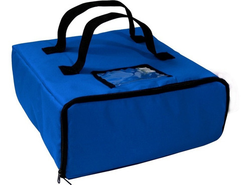 Imagem 2 de 3 de Bolsa Térmica Quadrada Bag Delivery Pizza Embalagem Até 52cm