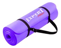 Comprar Colchoneta Yogamat Expert Fitness 176 X 60 Cm Espesor 10mm Goma Eva Neopreno Antideslizante C\u002F Correa Transporte Para Pilates, Yoga, Gimnasio, Fitness, Abdominales