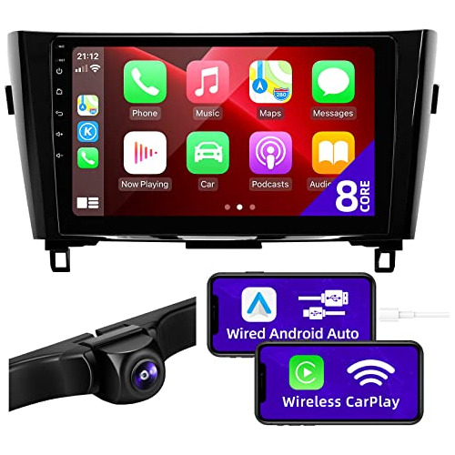 Radio De Coche Android 11 Compatible Android Auto Y Car...