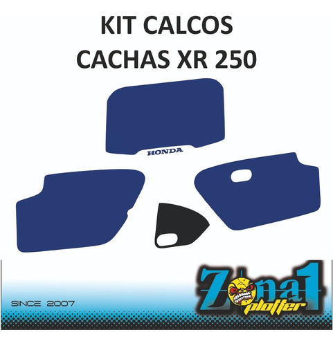 Kit Calcos Cachas Honda Xr 250 