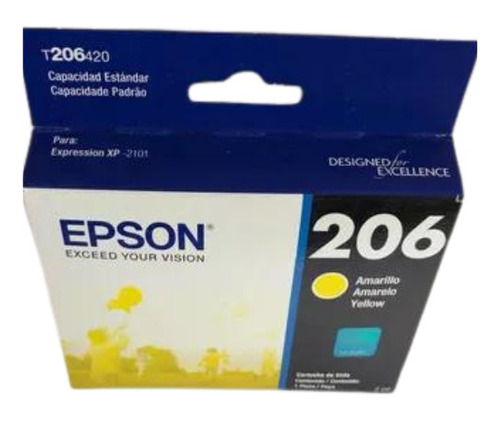 Cartucho De Tinta Epson 206 Para Impresora Xp-2101