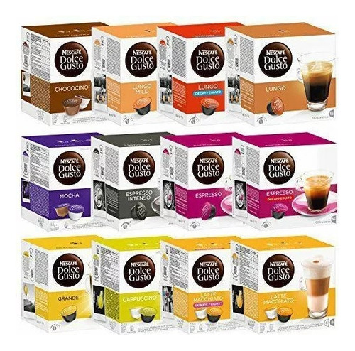Dolce Gusto Capsulas Caja Varios Sabores