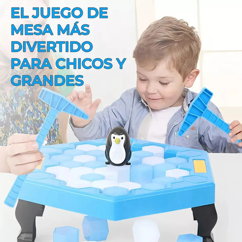 Zzc Brinquedo Educativo Save The Penguin Ice Block Breaker