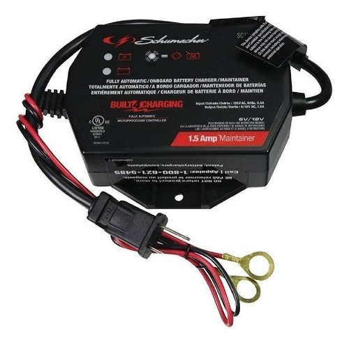Mantenedor De Batería Completamente Automático De 1.5a 6v /