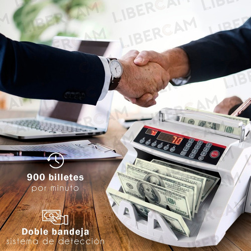 Contadora De Billetes Máquina Cuenta Dinero Detector Falsos