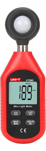 Uni-t Ut383 Medidor Lux Medidor Lúmenes Medidor De Iluminanc