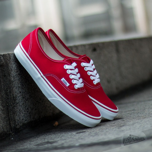 vans authentic rojas