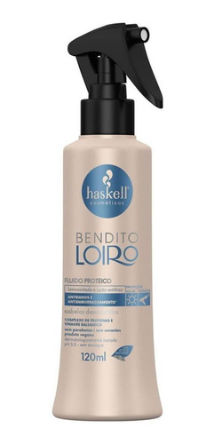 Fluido Proteico Bendito Loiro 120ml Proteção Térmica Haskell