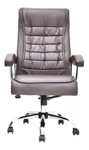 Cadeira de escritório giratória Ergoclass® Rocco Café - marrom