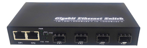 Convertidor De Medios De Fibra Óptica Sfp Gigabit Ethernet S