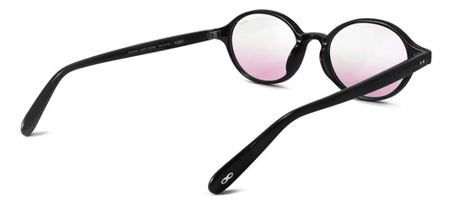 Anteojo Sol Infinit Vizu Negro Brillo Le Infinit Vizu Rosa Negro Brillo - Bs