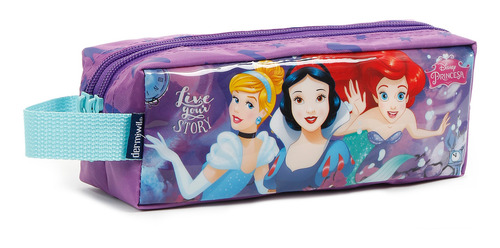 Imagem 2 de 5 de Estojo Soft 2 Divisoes Princesas