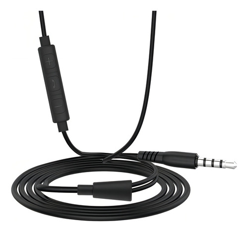Fone De Ouvido In-ear Vokal E20 Preto C/ Microfone