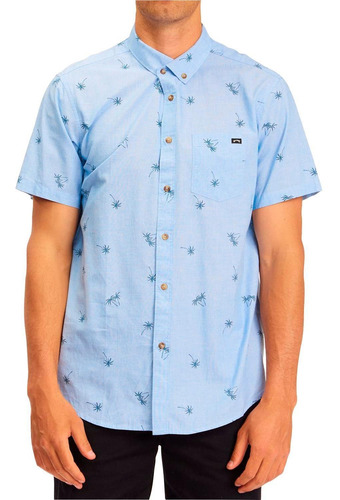 Camisa M/c Hombre Sundays Mini Celeste Billabong