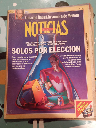 Revista Noticias Maradona Yoma Menem 12 7 1992 N111