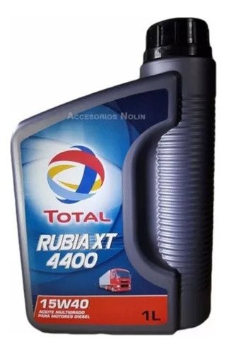 Aceite Motor Total Rubia 4400 15w40 X 1lt.