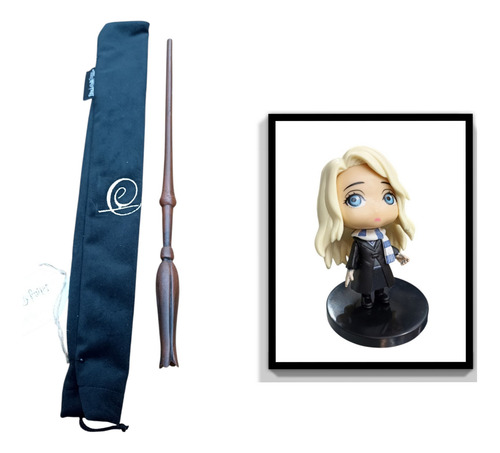 Varita Harry Potter Oficial Combo Luna Lovegood Luna